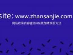 网站收录内容查询site更加精准的方法截图